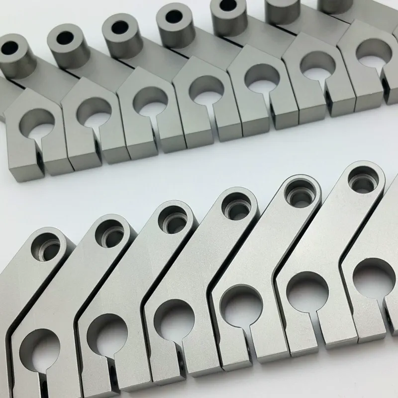 CNC-gefräste Vorrichtungsteile – verschiedene Formen und Materialien