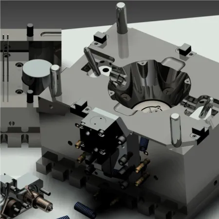 CAD-Modellierung eines Bauteils – digitales Design